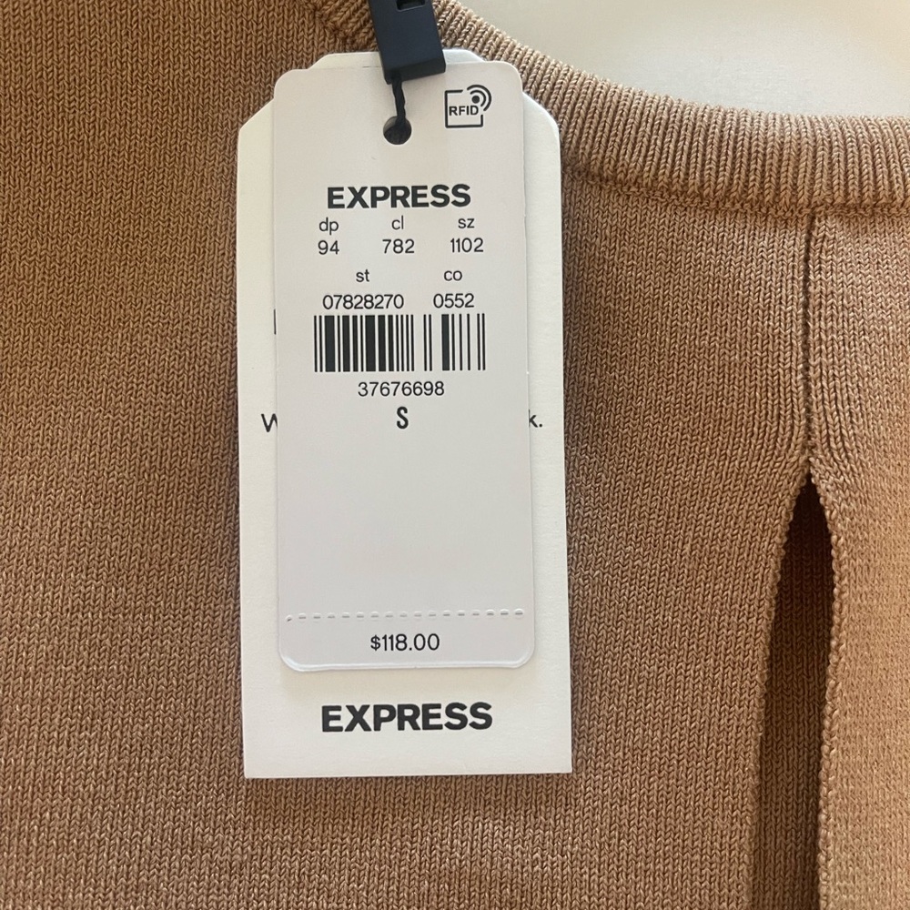 Express Tan Maxi Dress - Picture 4 of 4